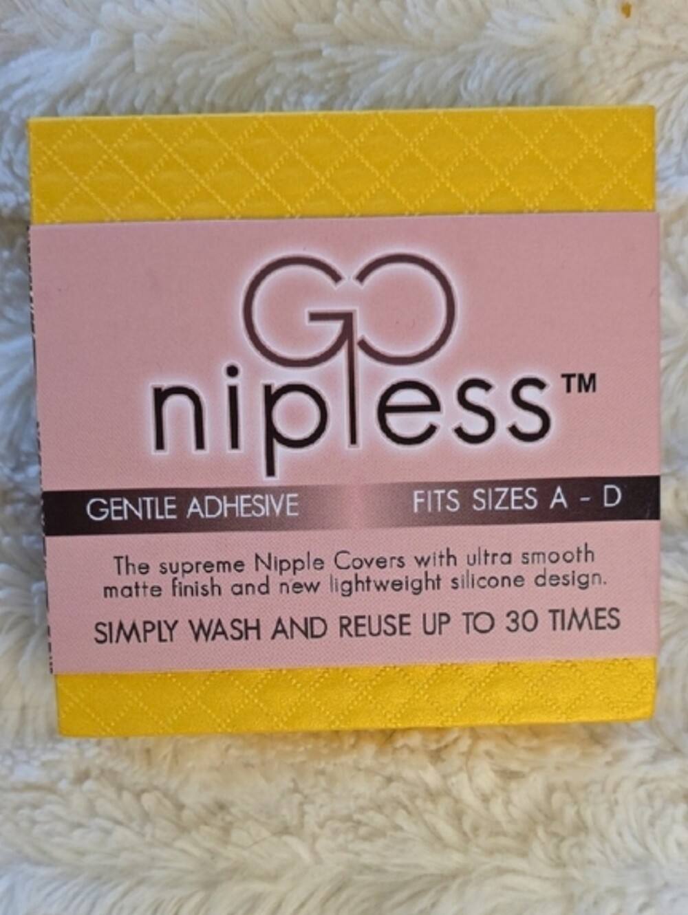 Go Nipless Self Adhesive Pasties  NIB